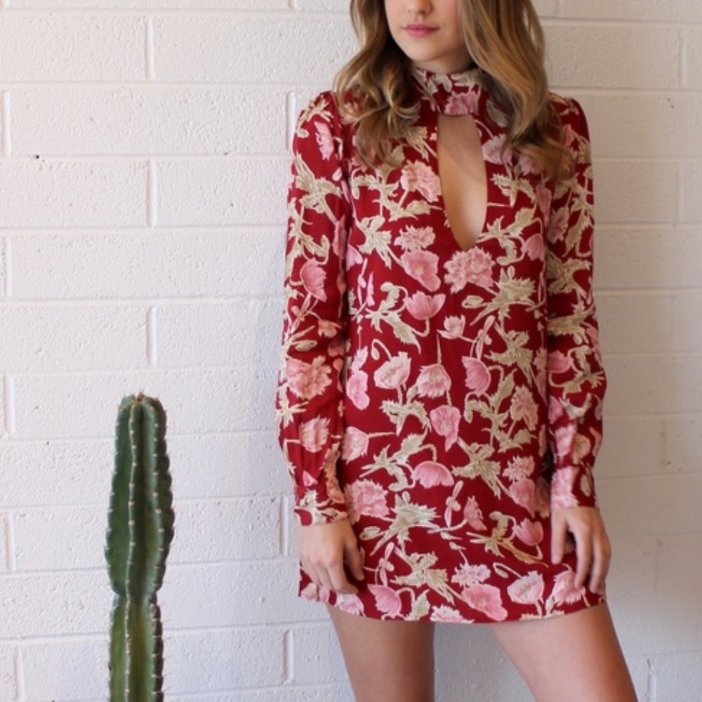 Flynn Skye Leah Mini in Ruby Poppy Red Pink Small